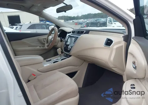 2016 Nissan Murano Sv z USA, uszkodzony, nr VIN 5N1AZ2MG3GN127248